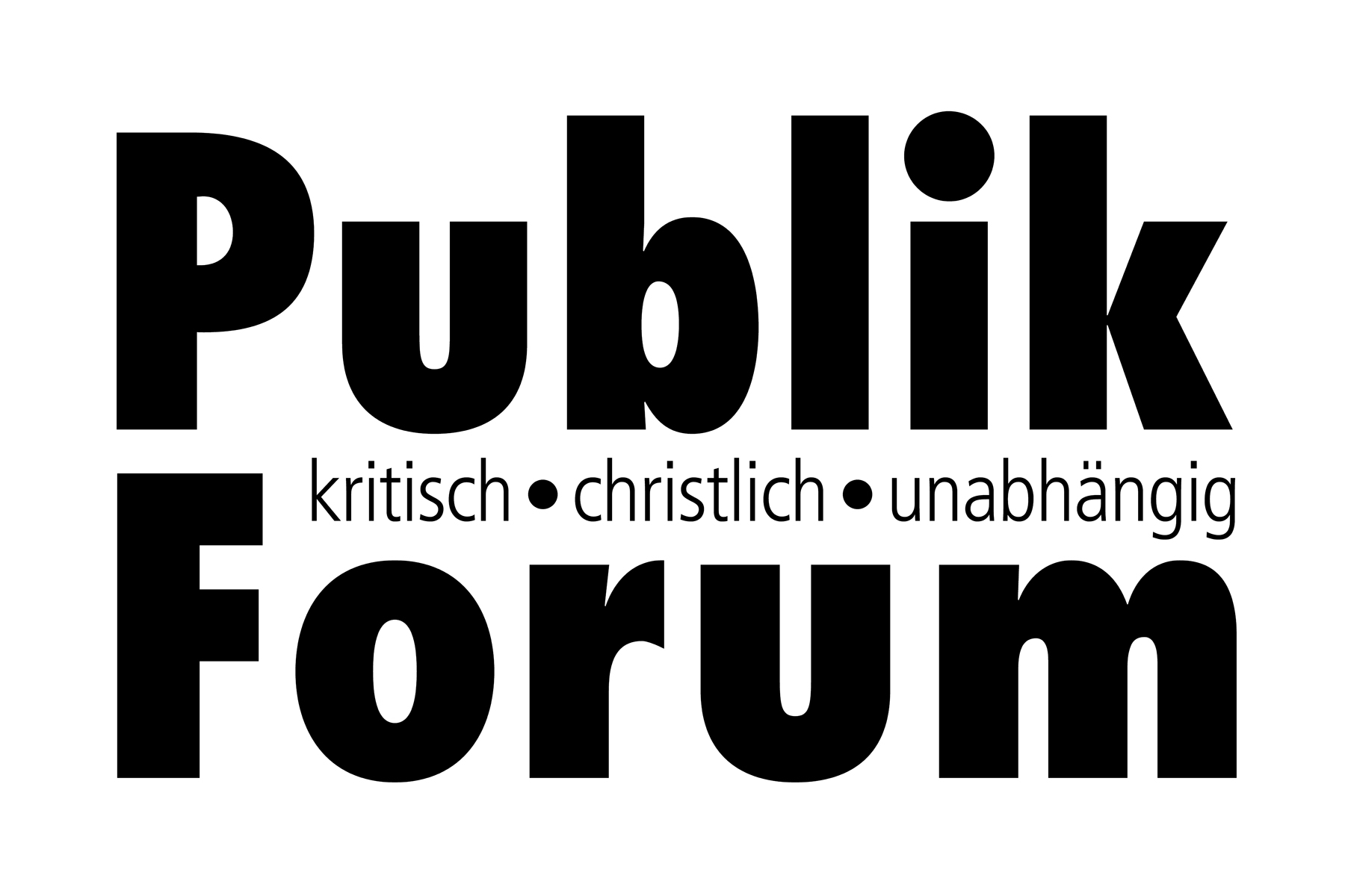 Logo Zeitschrift Publik Forum