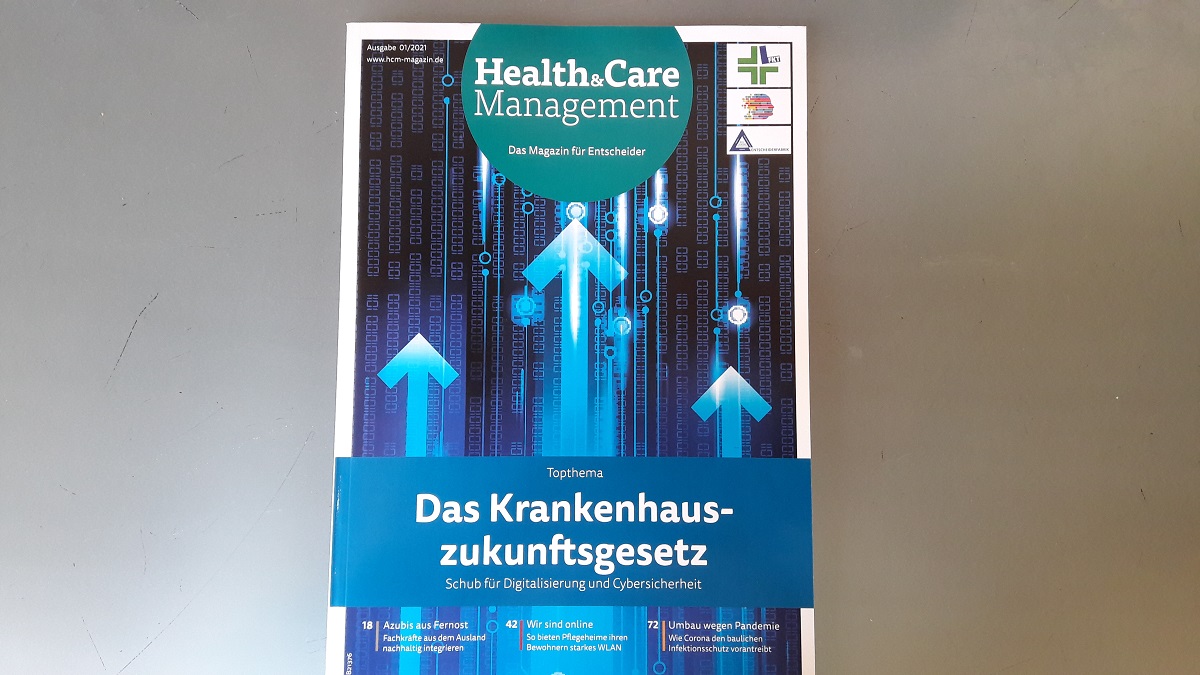 Cover Zeitschrift Health&Care Management