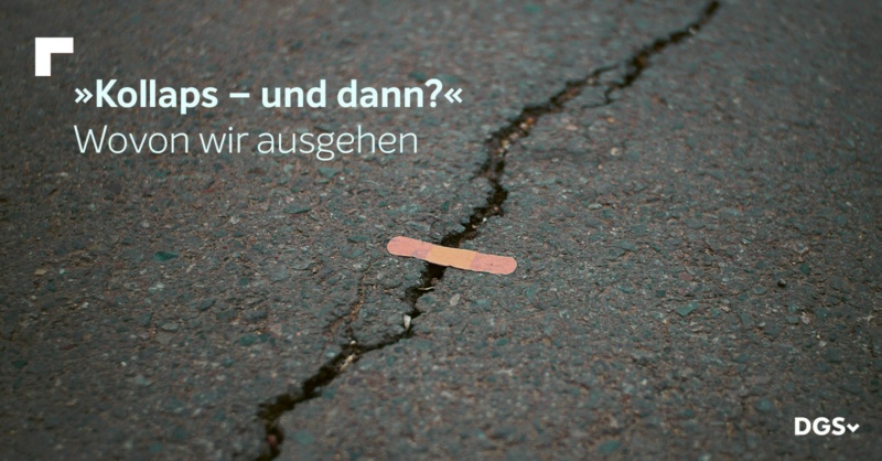 Grafik mit der Beschriftung "Kollaps - und dann?"